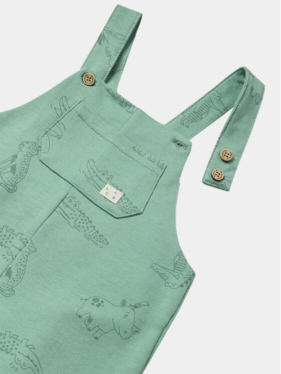 Mayoral Mayoral T-krekla un šortu komplekts 1652 Zaļš Regular Fit