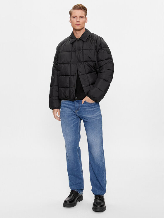 Calvin Klein Jeans Calvin Klein Jeans Bunda pro přechodné období J30J324058 Černá Regular Fit