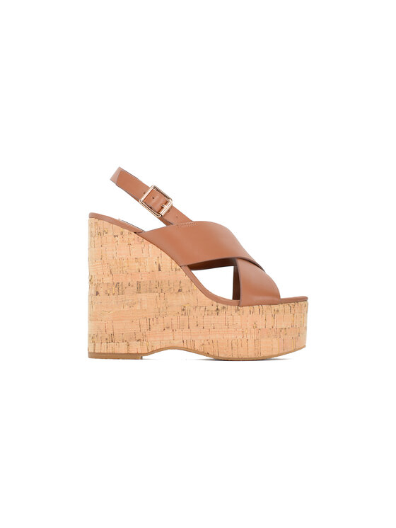 Steve Madden Steve Madden Sandały SMSSINDEE-247 Brązowy