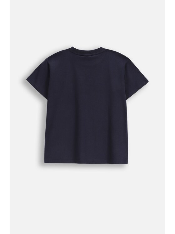 Coccodrillo Coccodrillo T-Shirt ZC5143202LBW-015 Tmavomodrá Regular Fit