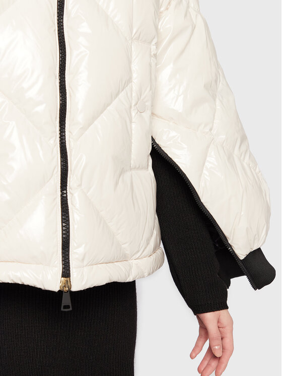 Weekend Max Mara Weekend Max Mara Pūkinė striukė Ernesta 54860423 Balta Regular Fit