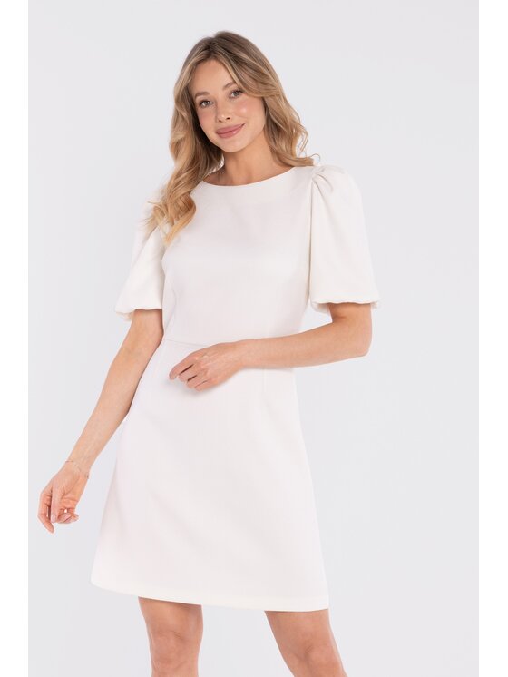 Stylove Stylove Abito da cocktail S431 Bianco A-Line Fit