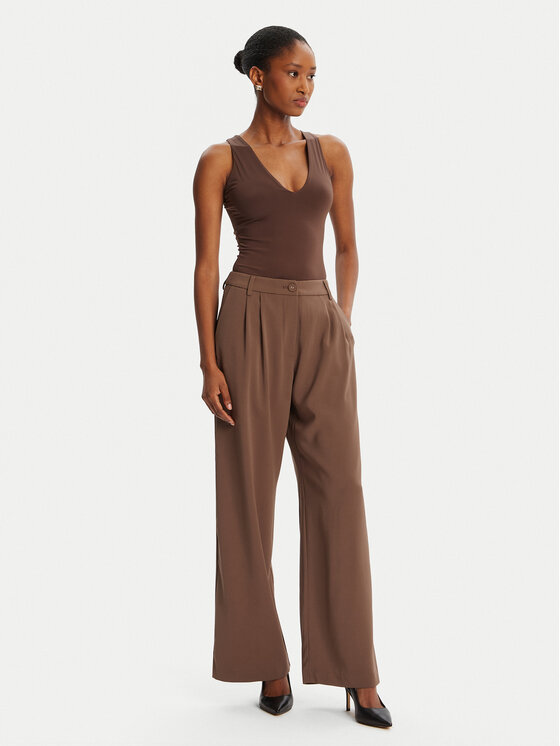Bardot Bardot Body Fina Low Cut 60038TB Brązowy Slim Fit