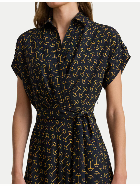 LAUREN RALPH LAUREN LAUREN RALPH LAUREN Сукня-сорочка 200P03557001 Cиній Regular Fit