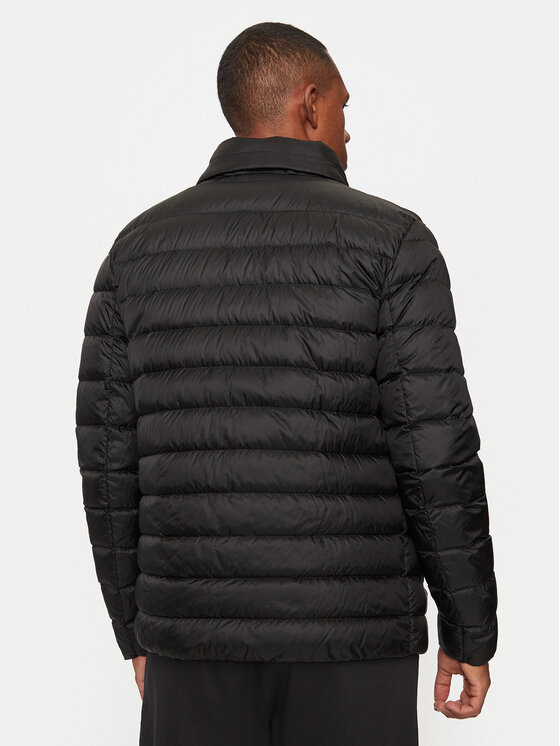 Geox Geox Μπουφάν πουπουλένιο Warrens M4625E T3146 F9000 Μαύρο Regular Fit