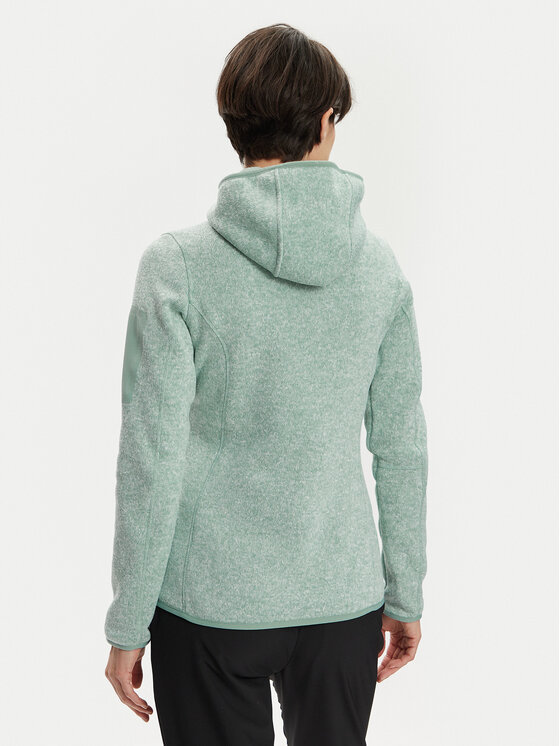 CMP CMP Pulóver 3H19826 Zöld Regular Fit