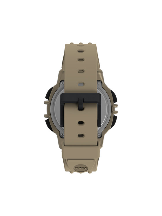 Timex Timex Laikrodis Ironman Flix 100 Lap TW5M63100 Smėlio