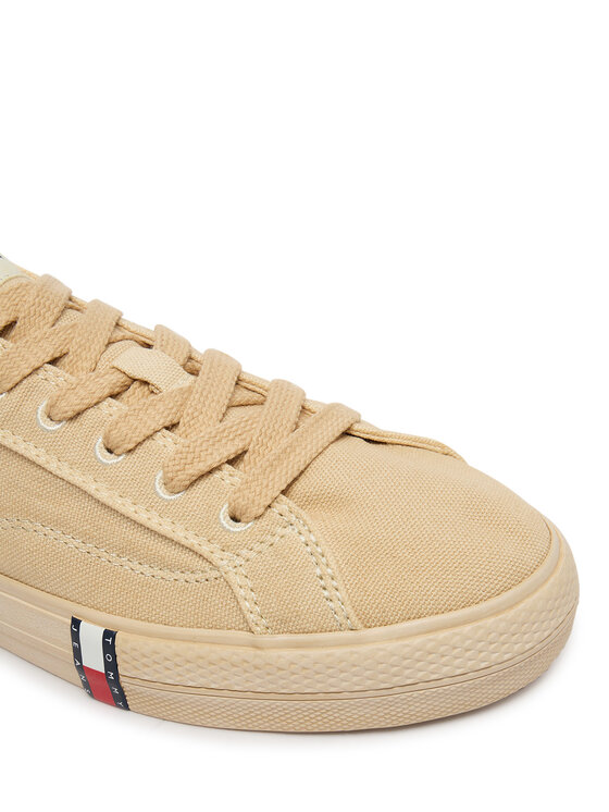 Tommy Jeans Tommy Jeans Tenisice Archive Vulc Y2K Washed Canvas EN0EN02957 Bež