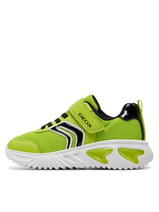 Geox Geox Tenisice J Assister Boy J45DZC 014CE C3707 S Zelena