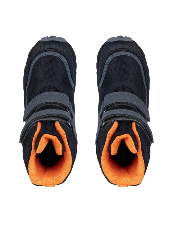 Geox Geox Snehule J Himalaya Boy B Abx J36FRC 0FUCE C0038 S Čierna
