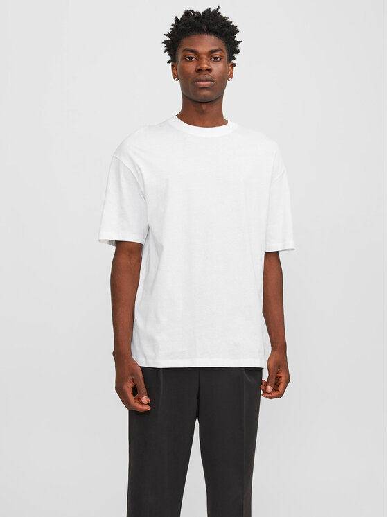 Jack&Jones Jack&Jones Marškinėliai Bradley 12249319 Balta Regular Fit