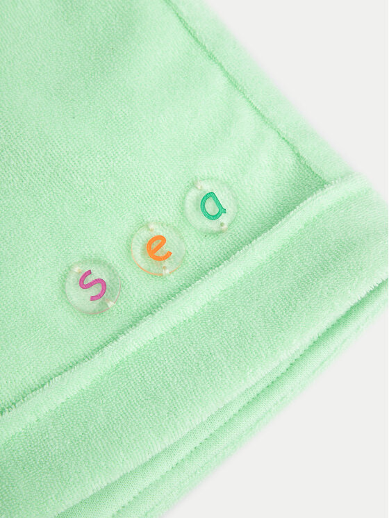 Coccodrillo Coccodrillo Pantaloni scurți sport WC4120401OWK Verde Regular Fit