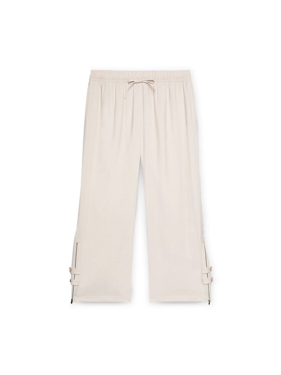 Fiorella Rubino Fiorella Rubino Pantaloni di tessuto P112T004801N002 Écru Regular Fit