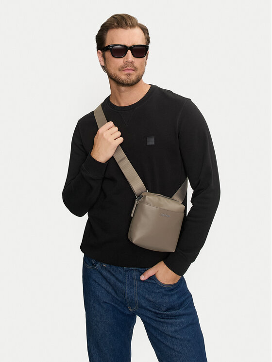 Calvin Klein Calvin Klein Плоска сумка Clean Essential Cube Reporter K50K512183 Бежевий