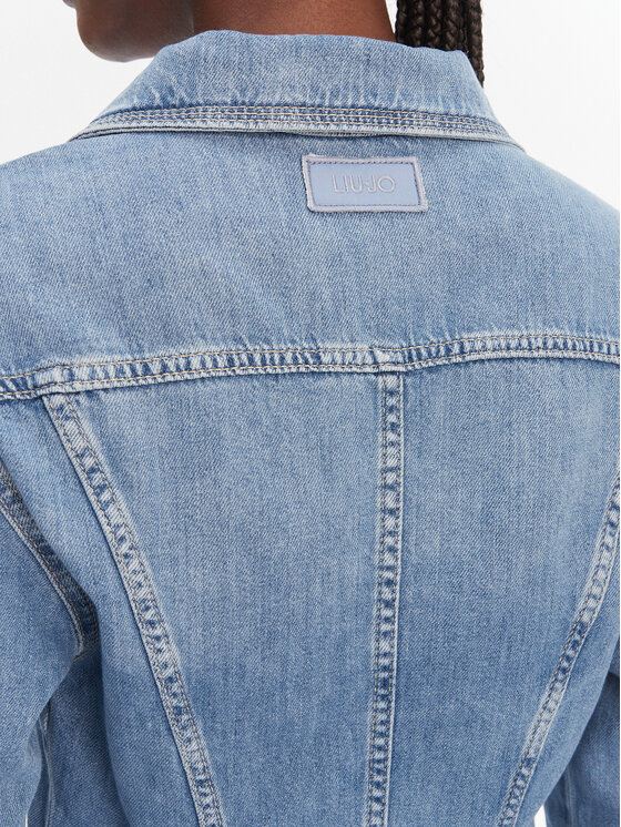 Liu Jo Liu Jo Τζιν μπουφάν UA6199 D0309 Μπλε Regular Fit