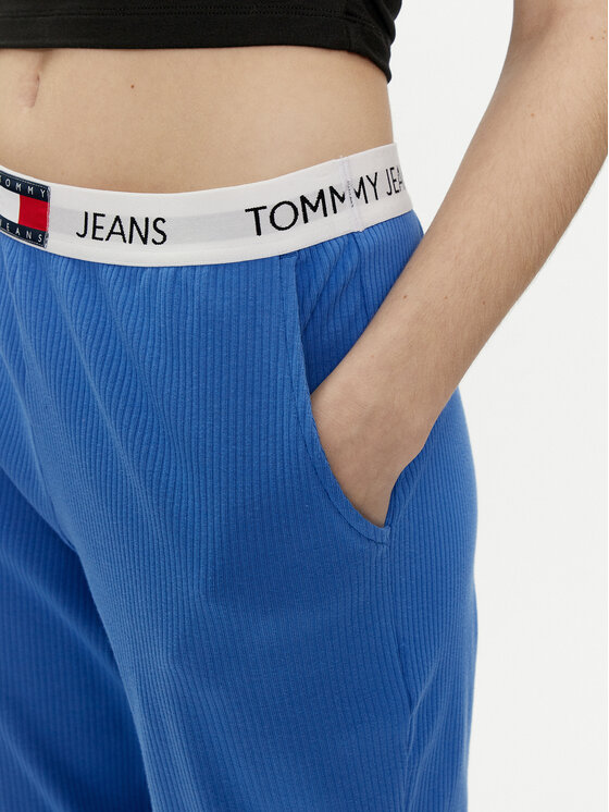 Tommy Jeans Tommy Jeans Spodnie dresowe UW0UW05154 Niebieski Regular Fit