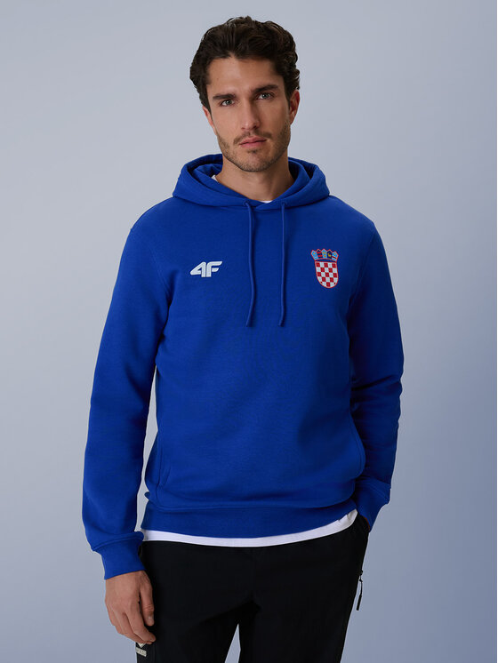 4F 4F Bluza TEAMWEAR Niebieski Regular Fit