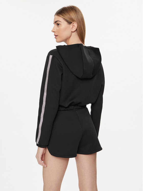 Guess Guess Світшот Kiara V4GQ15 FL04P Чорний Regular Fit