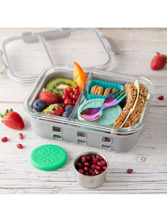 Lekkabox Lekkabox Lunchbox Prep Szary