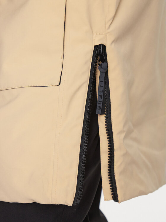Halti Halti Зимно яке Bergga 065-0426 Бежов Regular Fit