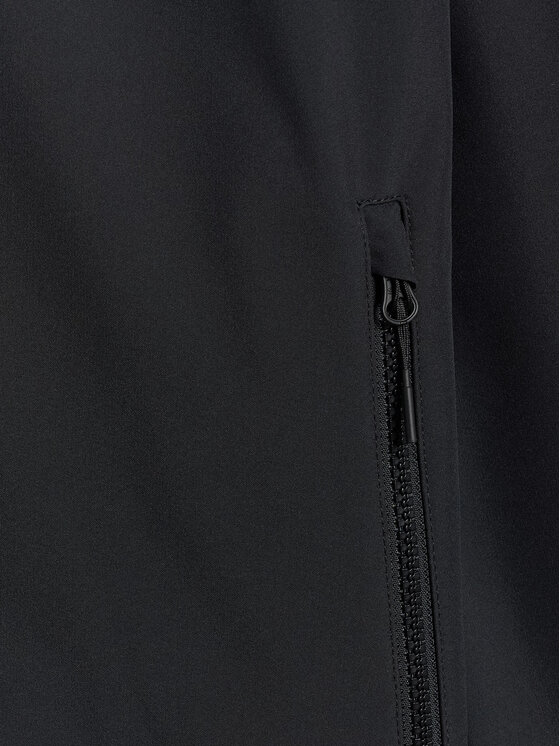 4F 4F Kurtka przejściowa MIDSHOP TEXTILE Czarny Regular Fit