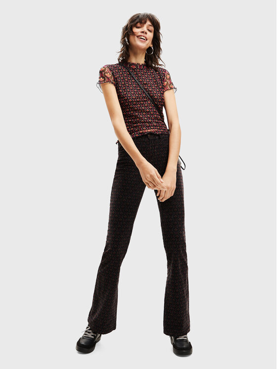 Desigual Desigual Halenka Telam 22WWTKA9 Barevná Slim Fit