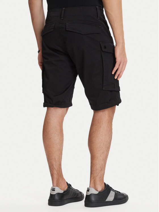 G-Star Raw G-Star Raw Szövet rövidnadrág Rovic Zip D26214-5126 Fekete Relaxed Fit