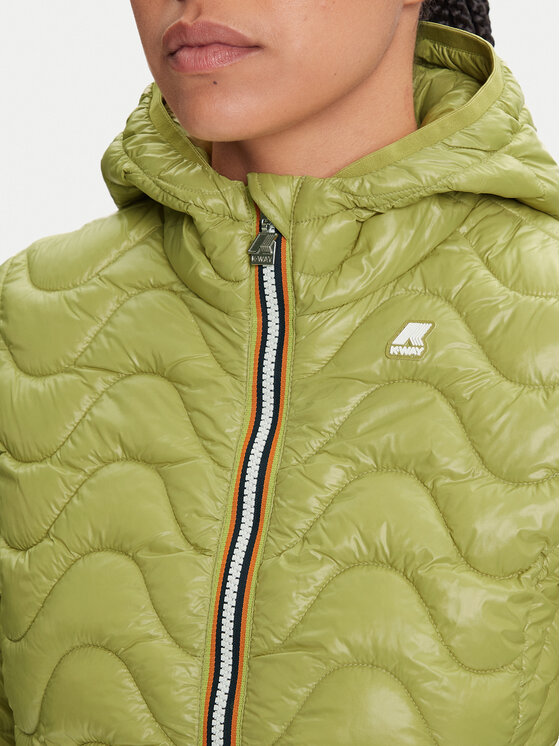 K-Way K-Way Átmeneti kabát Lily K5126IW Zöld Regular Fit