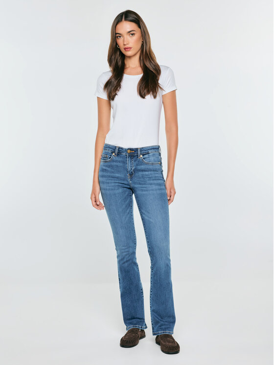 BIG STAR BIG STAR Jeansy ADELA BOOTCUT Granatowy Bootcut Fit