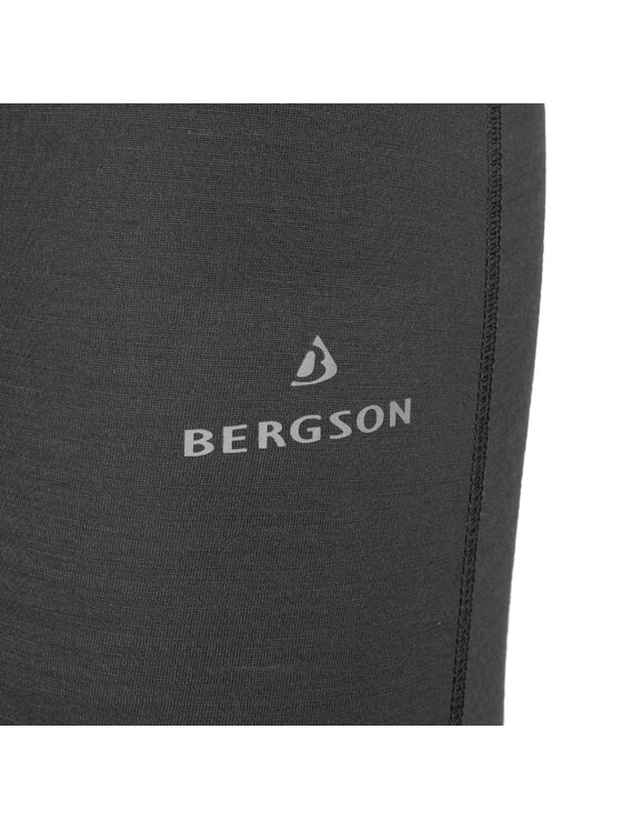 Bergson Bergson Bielizna termoaktywna dolna LANAPURA Merino Szary