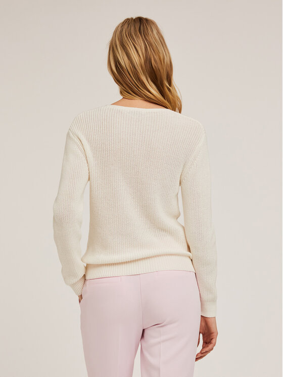 Motivi Motivi Maglione M218W003273N011 Crema Regular Fit