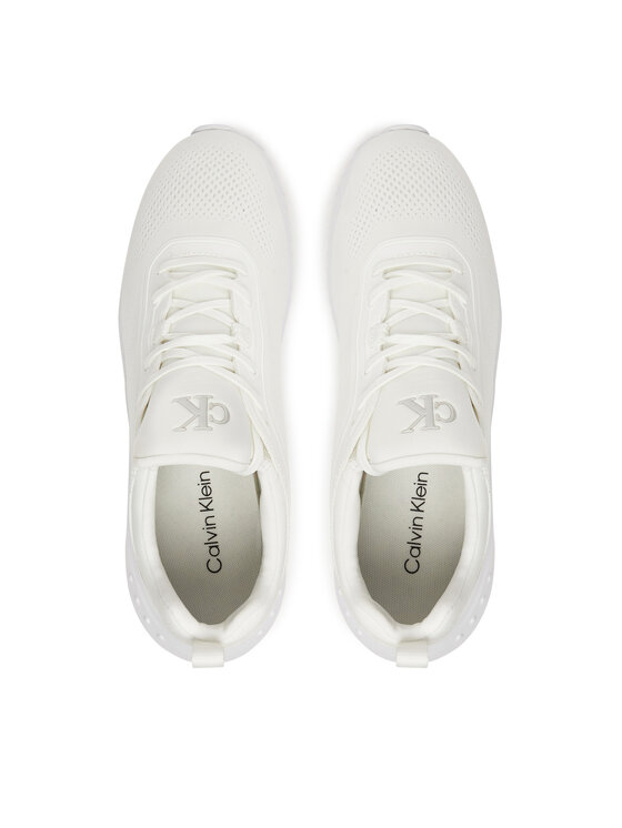 Calvin Klein Calvin Klein Sportcipők Eva Runner Sock Mix YM0YM01386 Fehér