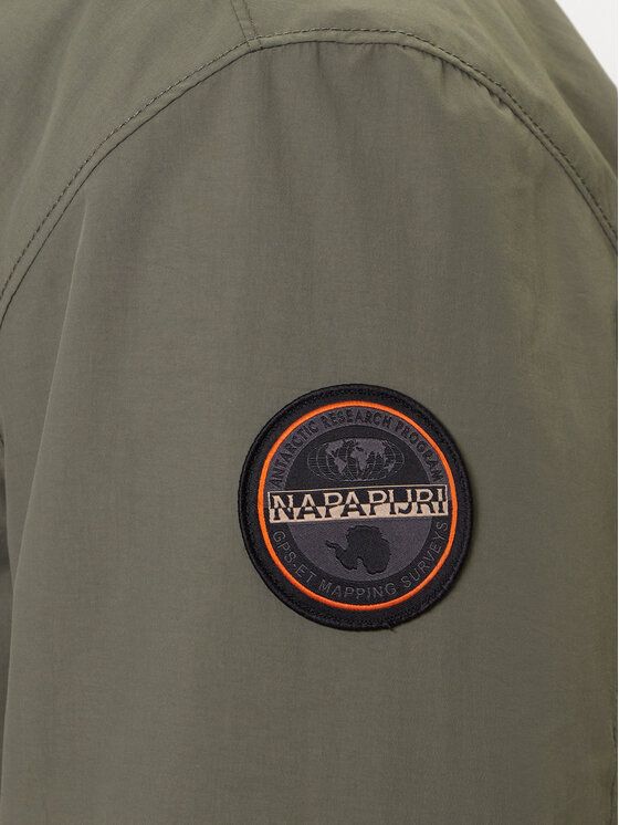 Napapijri Napapijri Geacă bomber A-Giovi NP0A88U2 Verde Regular Fit