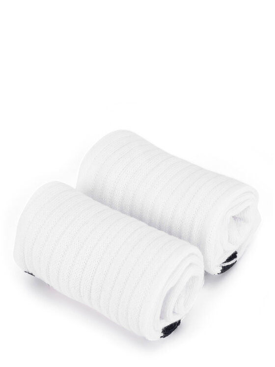 Fila Fila Muške visoke čarape F4401-AW24 (2-pack) Bijela