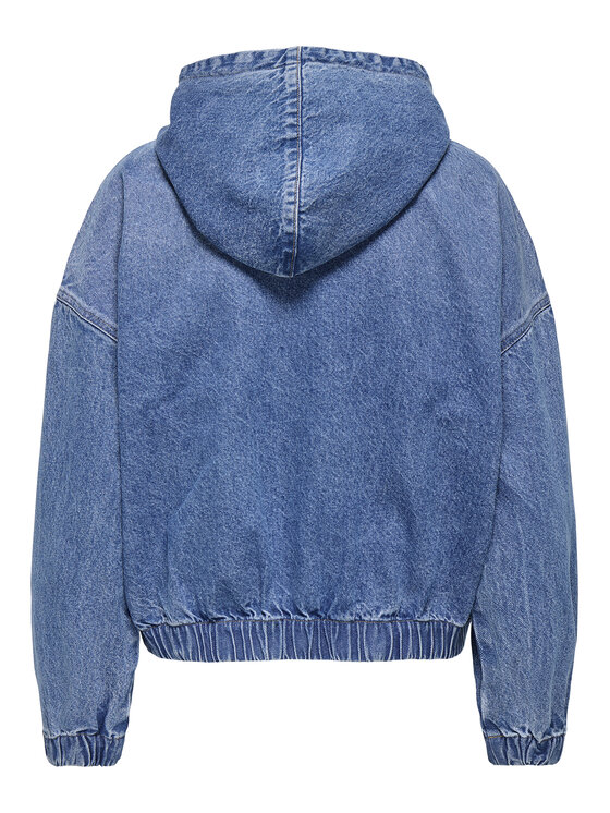 ONLY ONLY Džinsa jaka Kenzie 15356696 Zils Regular Fit