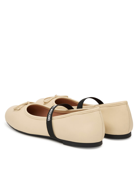 LOVE MOSCHINO LOVE MOSCHINO Baleríny JA11121G1OIE0110 Écru