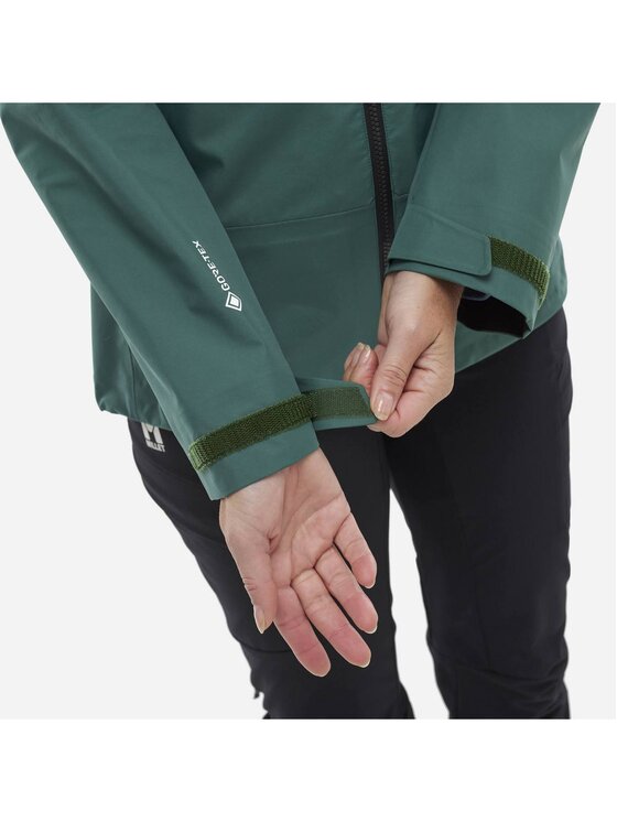Millet Millet Kurtka przeciwdeszczowa Kamet Gtx Jkt W Zielony Active Fit