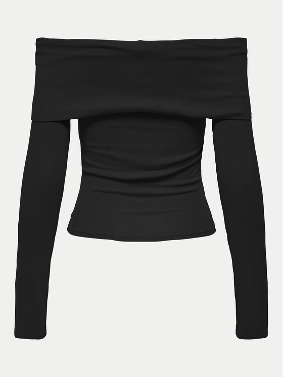 ONLY ONLY Μπλουζάκι Fayola 15339435 Μαύρο Slim Fit