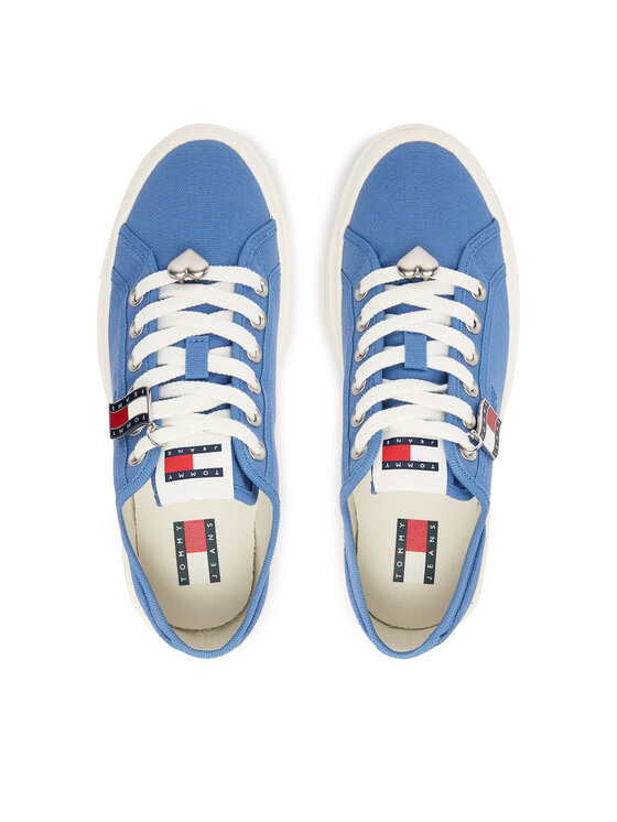 Tommy Jeans Tommy Jeans Sneakers Tjw Flatform Sneaker Charms EN0EN02959 Blu