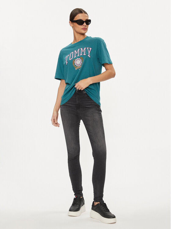 Tommy Jeans Tommy Jeans Jeans Sylvia DW0DW17593 Schwarz Skinny Fit