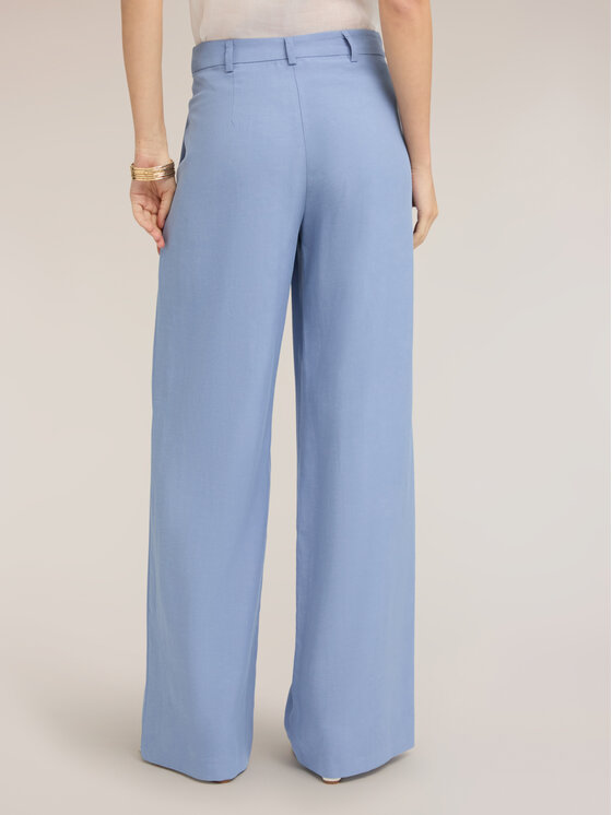 Motivi Motivi Pantaloni di tessuto P00RQ004576N0V4 Turchese Over Fit