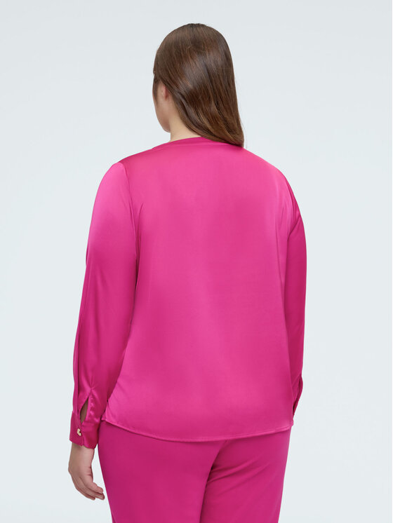 Fiorella Rubino Fiorella Rubino Bluzka 2046T002428N019 Różowy A-Line Fit