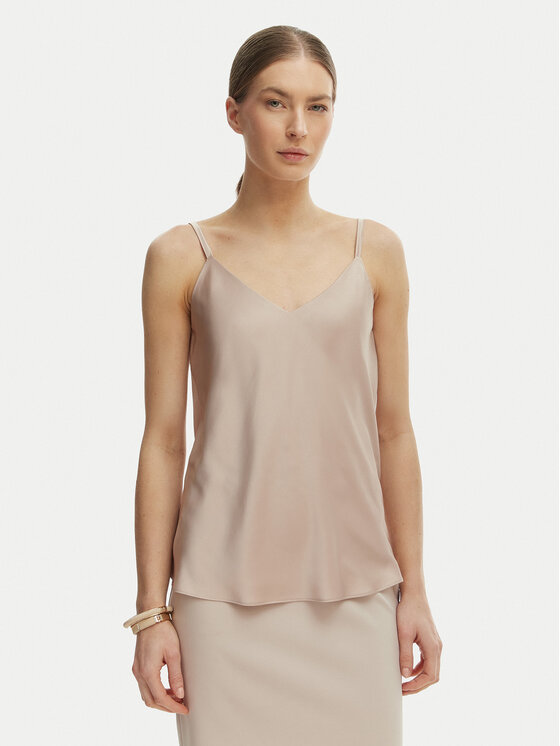 Rinascimento Rinascimento Top CFC0127685003 Beige Regular Fit