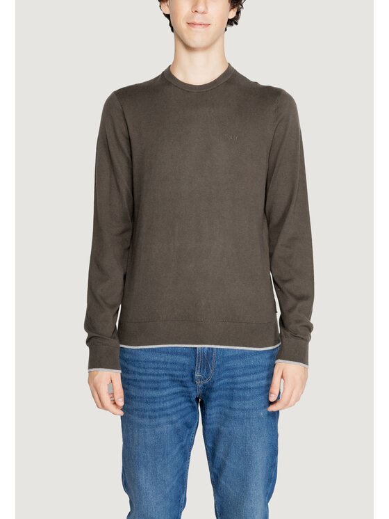 Armani Exchange Armani Exchange Maglione 8NZM6A ZM1HZ Verde Over Fit