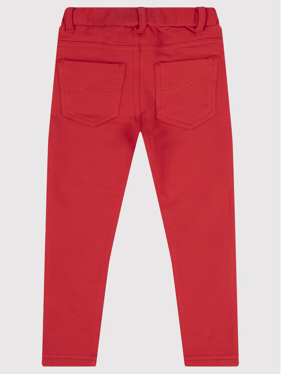 Pantaloni di tessuto 560 Rosso Super Skinny Fit