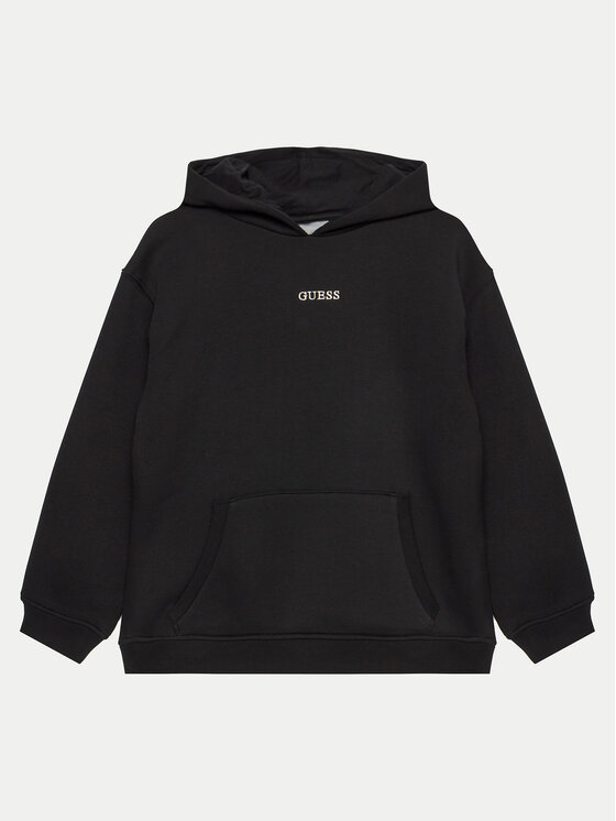 Guess Felpa J4BQ29 KCHX0 Nero Oversize, taglia : 10Y