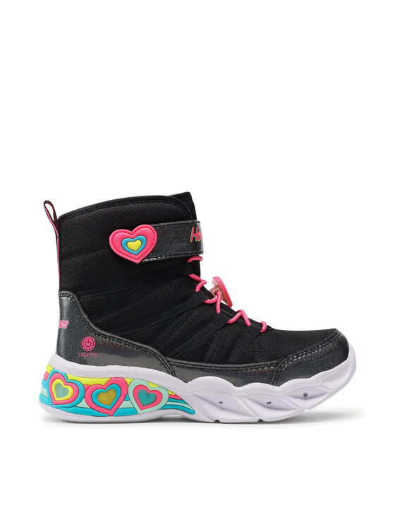 Skechers Skechers Trzewiki Love to Shine 302661L/BKHP Czarny