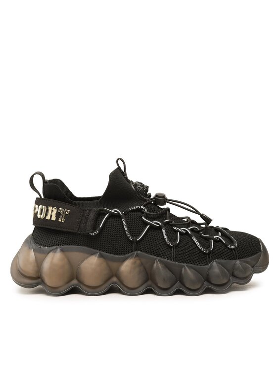 Plein Sport Plein Sport Sneakersy The Bubble Gen.X.02 Tiger SACS USC0432 STE003N Čierna