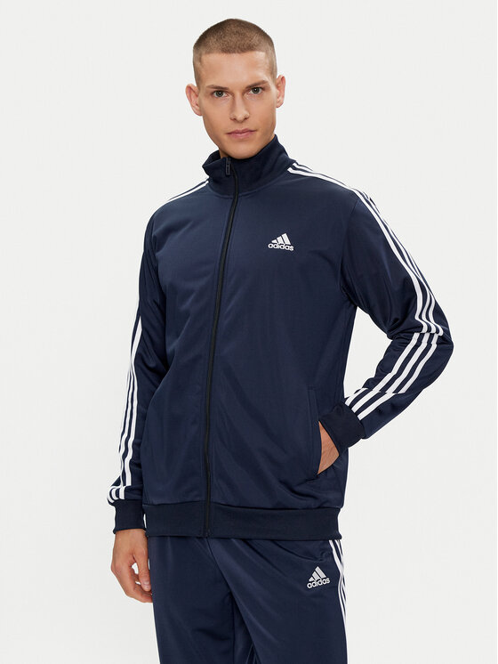 adidas adidas Tepláková súprava Basic 3-Stripes HZ2220 Tmavomodrá Regular Fit