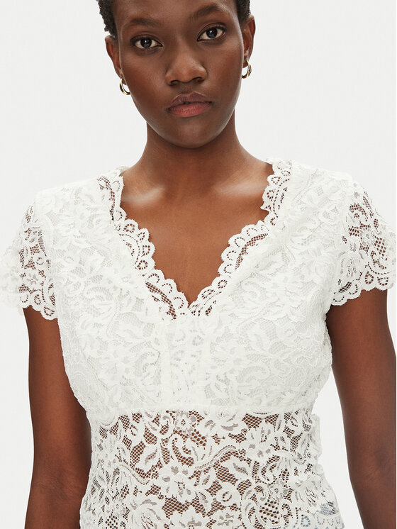 Morgan Morgan Bluse 241-DANSA Écru Slim Fit